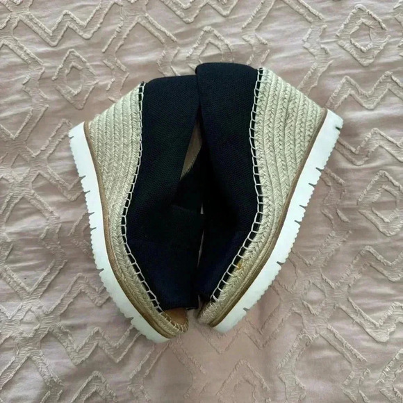 Gentle Souls Womens Elyssa Black Espadrilles Size 6 Medium SUPER COMFORTABLE - Picture 3 of 11